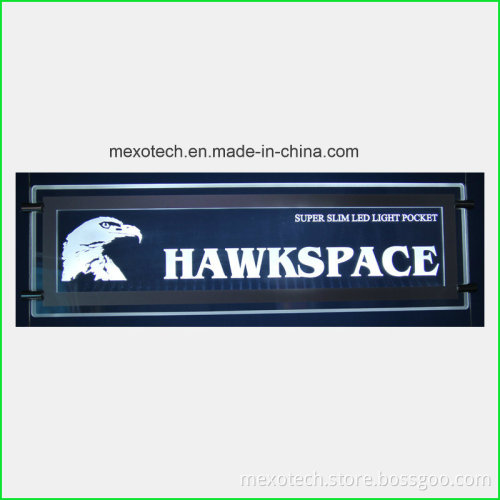 Window Display Customized Logo Acrylic Le Sign Board